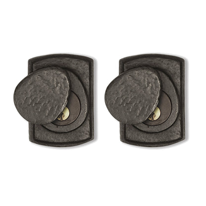 Solid Bronze Textured Arch Double Cylinder Deadbolt