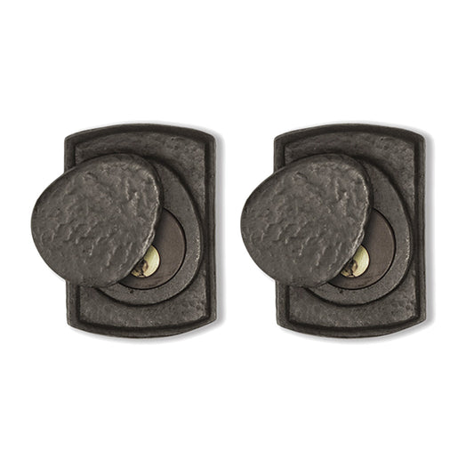 Solid Bronze Textured Arch Double Cylinder Deadbolt