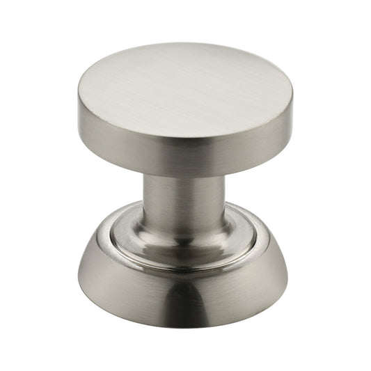 Detroit Cabinet Knob Satin Nickel Medium