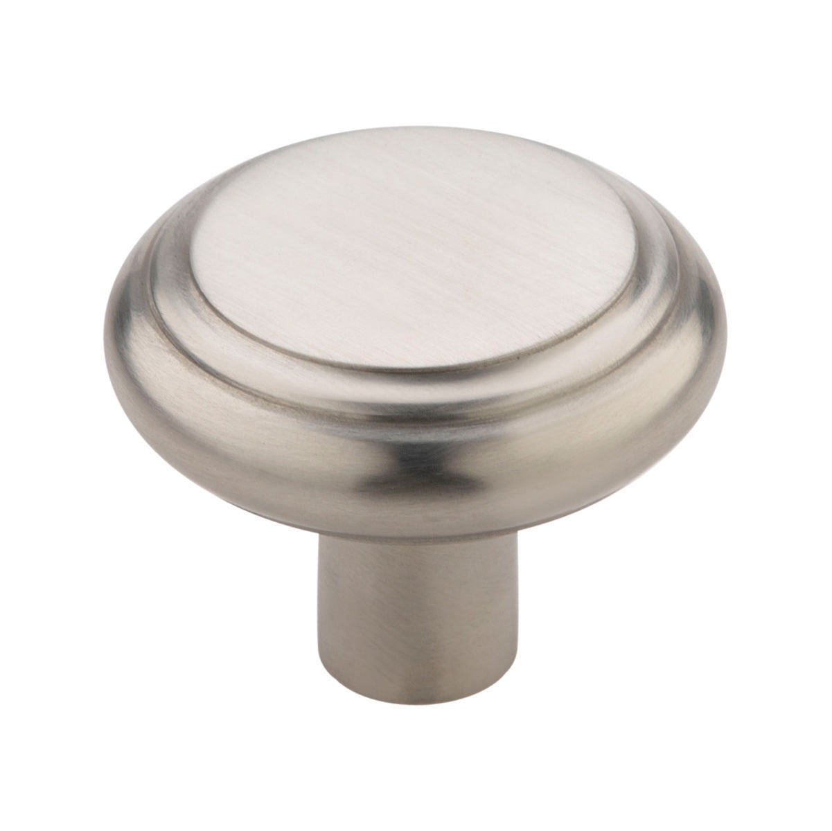 Step Knob Satin Nickel Large
