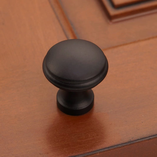 Cast Iron 1-1/8″ Round Edge Iron Cabinet Knob – Packs of (5)