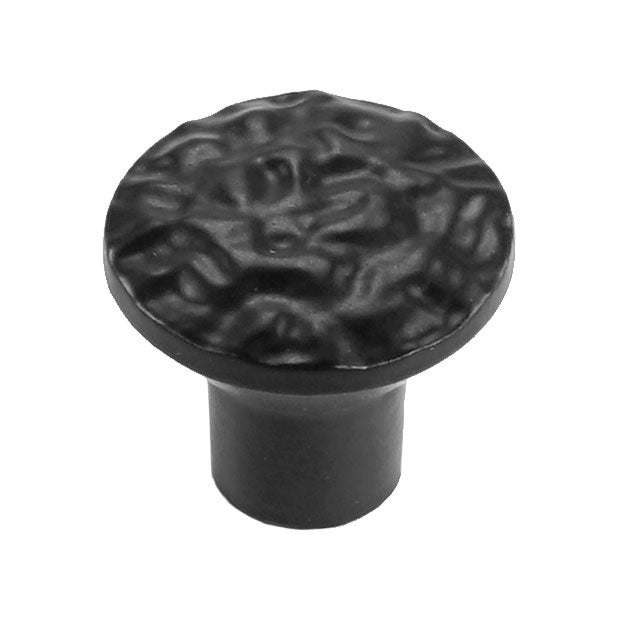 Cast Iron 1-1/8″ Textured Round Knob
