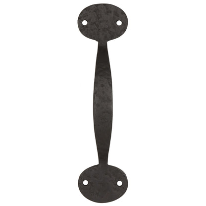 Solid Bronze Textured Gate & Door Pull   Bean   Slim