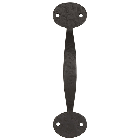 Solid Bronze Textured Gate & Door Pull   Bean   Slim