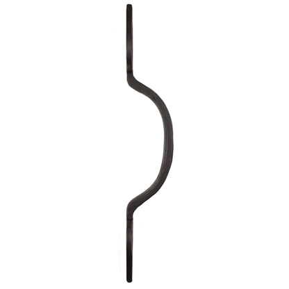 Solid Bronze Textured Gate & Door Pull   Spade