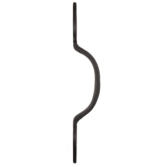Solid Bronze Textured Gate & Door Pull   Spade