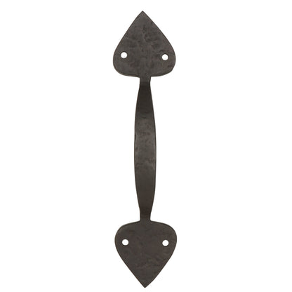 Solid Bronze Textured Gate & Door Pull   Spade