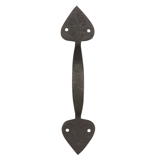 Solid Bronze Textured Gate & Door Pull   Spade