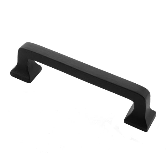 Cast Iron 4″ C2C Square Contemporary Cabinet Handle Pull – (Packs of 5)