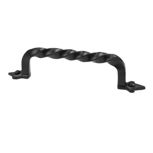 Cast Iron 6″ Twist Cabinet & Drawer Pull Handle – (Packs of 5)