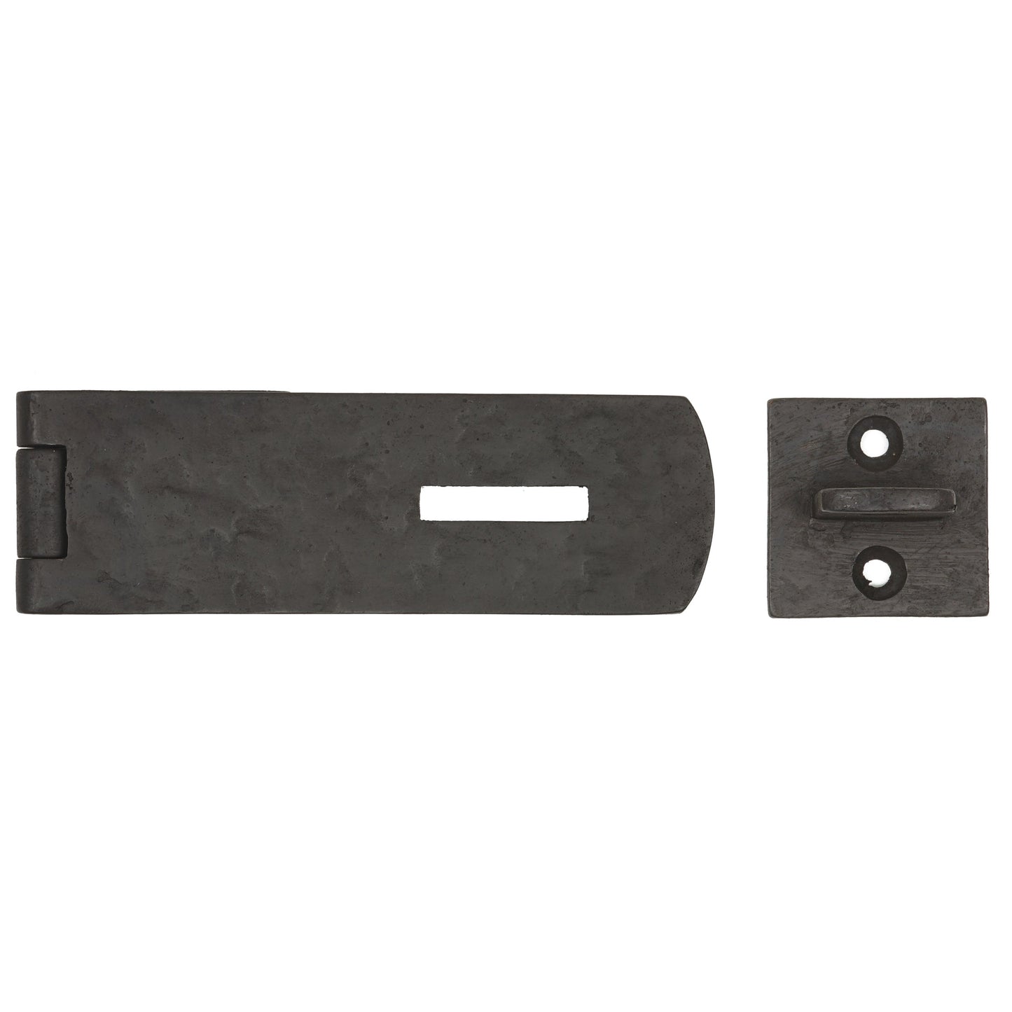 Solid Bronze Textured Lockable Hasp