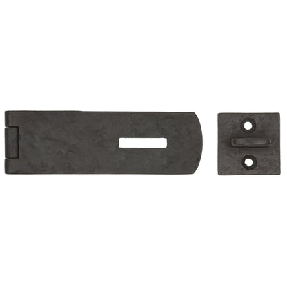 Solid Bronze Textured Lockable Hasp
