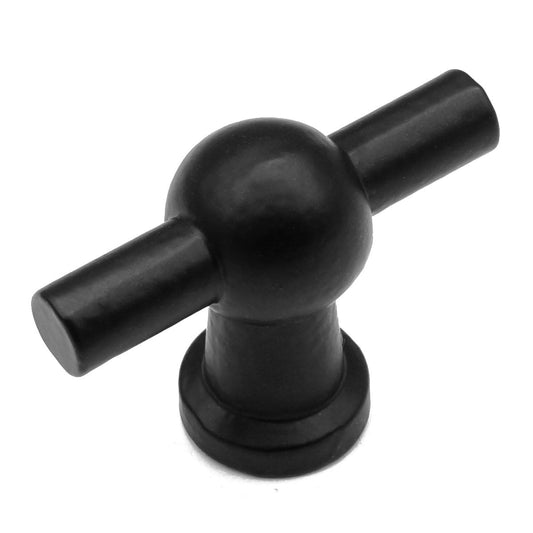 Cast Iron T-Knob Iron Cabinet Knob – (Pack of 5)