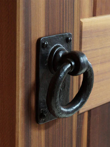 Cast Iron 4.5'' Ring Pull   Door & Gate Handle