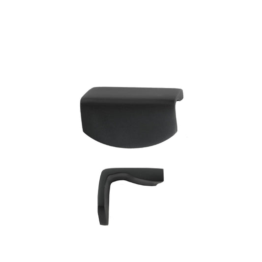 Solid Bronze 2″ Section Cabinet Handle – Black