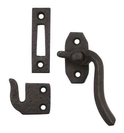 Solid Bronze Textured Sash Lock