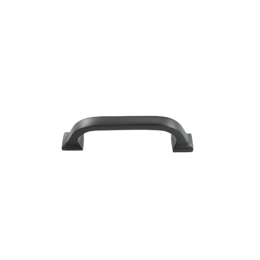 Solid Bronze 3″ CC Curve Cabinet Handle – Black