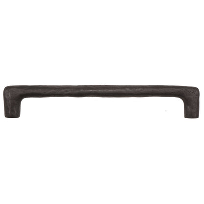 Solid Bronze Textured Cabinet Pull Handle   8"