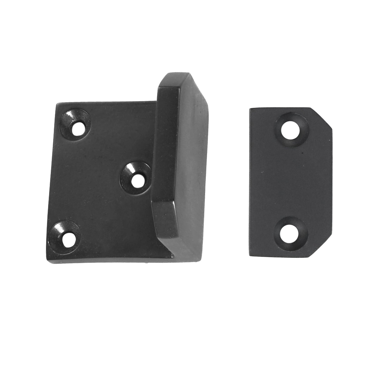 Solid Bronze Gate Stop – Black