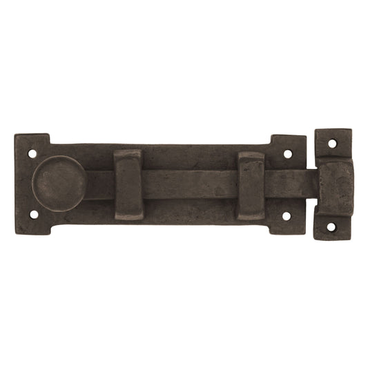 Solid Bronze Textured Slide Bolt   5"