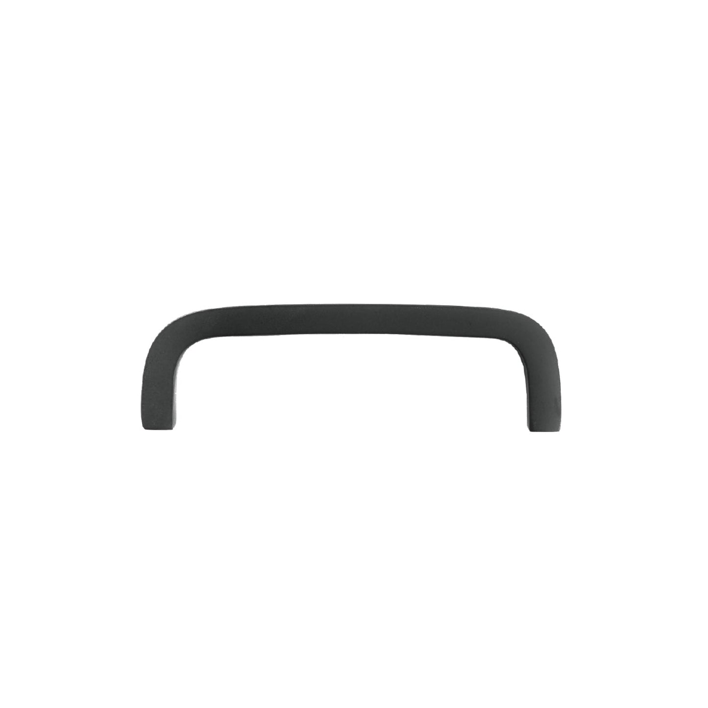 Solid Bronze 4″ CC Square Cabinet Handle – Black