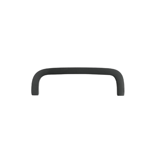 Solid Bronze 4″ CC Square Cabinet Handle – Black