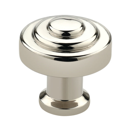 Austin Cabinet Knob Polished Nickel Small