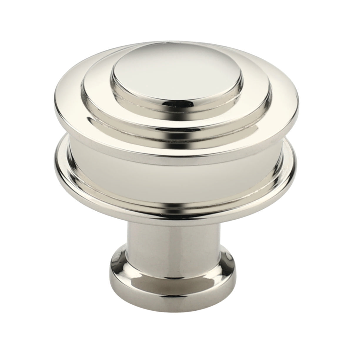 Austin Cabinet Polished Nickel Knob Large