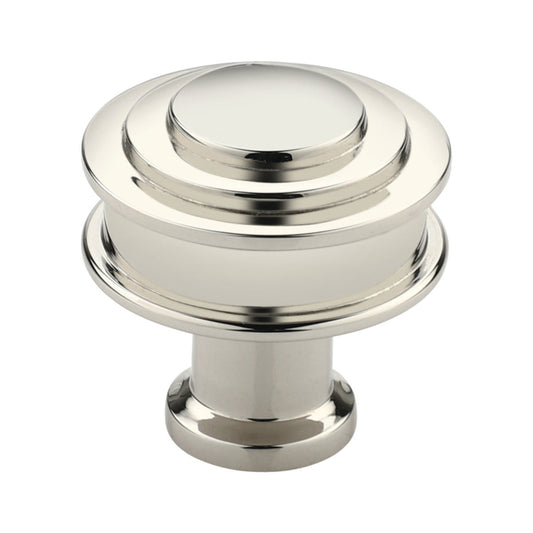 Austin Cabinet Polished Nickel Knob Large