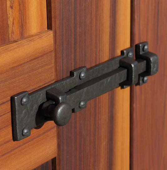 Solid Bronze Textured Shutter Slide Bolt