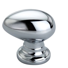 Bird Knob Chrome Satin Small Decorative Cabinet Knob