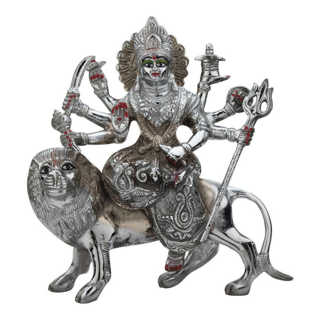 Durga Maa | Handcrafted Durga Maa Brass Statue for Home Décor & Pooja