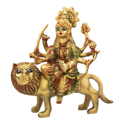 Durga Maa | Handcrafted Durga Maa Brass Statue for Home Décor & Pooja