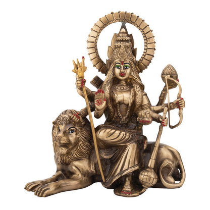 Durga Maa | Handcrafted Durga Maa Brass Statue for Home Décor & Pooja