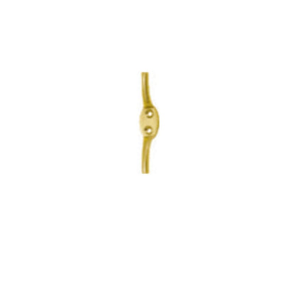 Hook 3" Pb (Polished Brass)