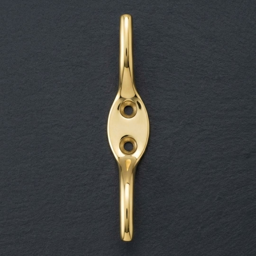Hook 3" Pb (Polished Brass)