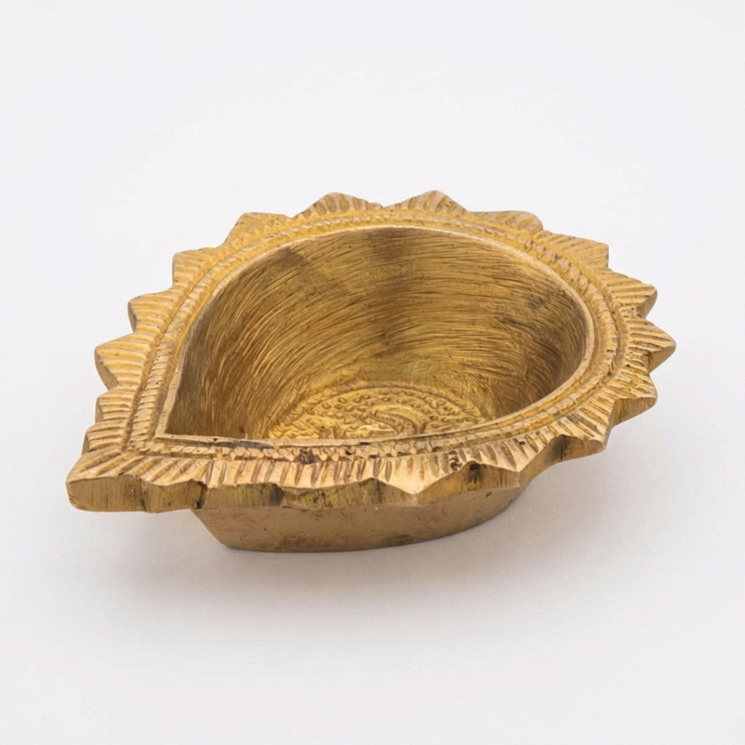 Brass Deepak 3″ Handcrafted Decorative Diya