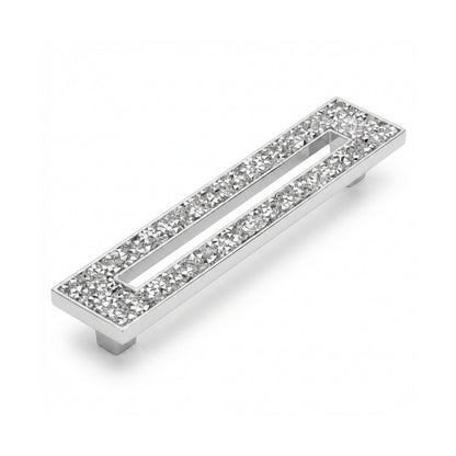 Carraway Cabinet Pull 4.78″ Polished Chrome Crystal Decorative Handle