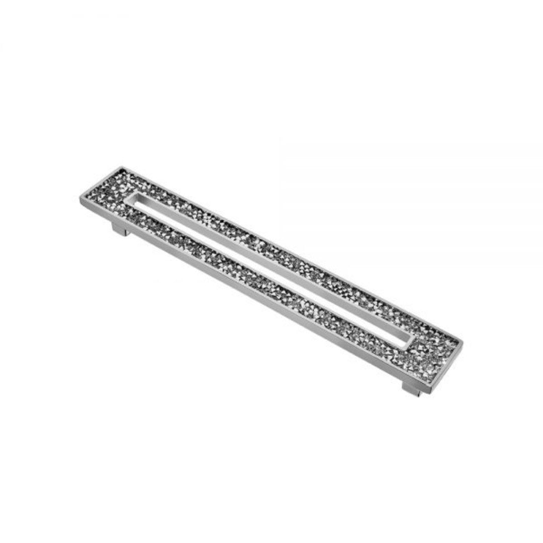 Carraway Cabinet Pull 7.28″ Polished Chrome Crystal Decorative Handle