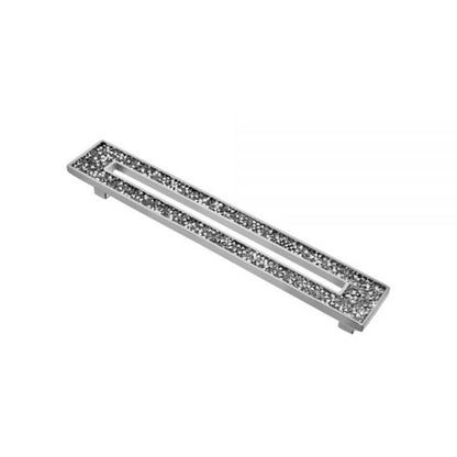 Carraway Cabinet Pull 7.28″ Polished Chrome Crystal Decorative Handle