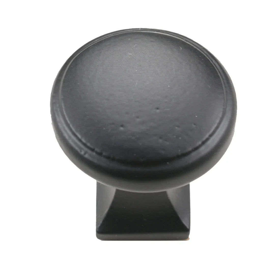 Cast Iron Round Square Iron Cabinet Knob – Packs of 10