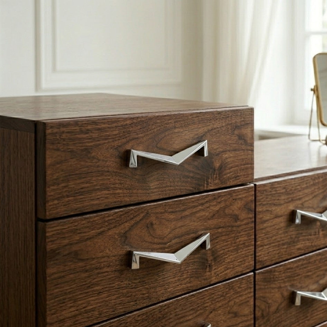 Cabinet Pull 6.79″ Polished Chrome Decorative Handle