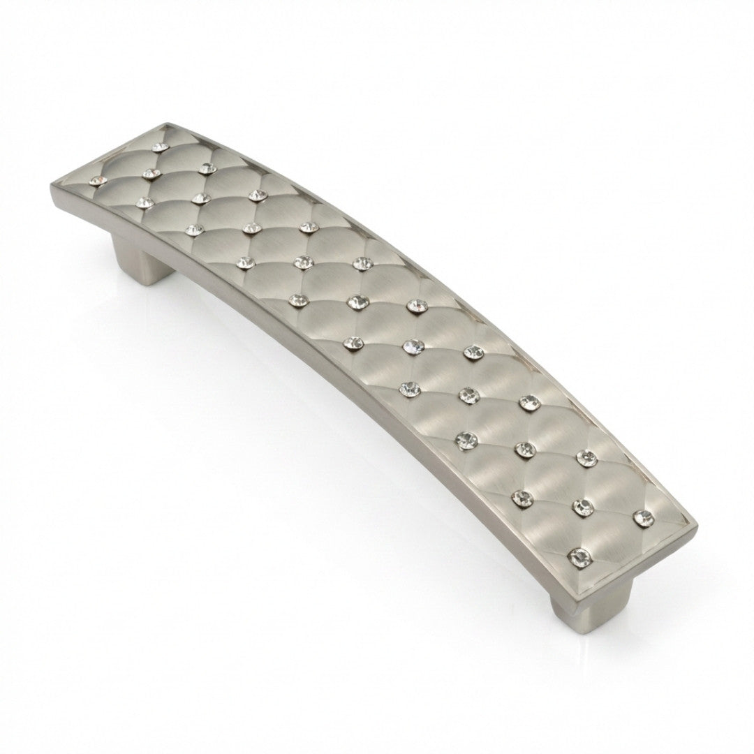 Gabrielle Cabinet Pull 4.53″ Satin Nickel Decorative Handle