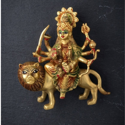 Durga Maa | Handcrafted Durga Maa Brass Statue for Home Décor & Pooja
