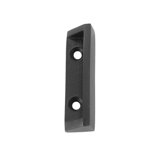 Solid Bronze Edge Gate Stop Black Door & Gate Stopper