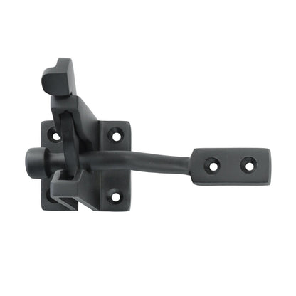 Solid Bronze Gravity Gate Latch Heavy Duty Black Gate & Door Latch