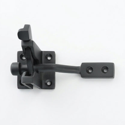 Solid Bronze Gravity Gate Latch Heavy Duty Black Gate & Door Latch