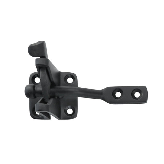 Solid Bronze Standard Gravity Latch Black Gate & Door Latch