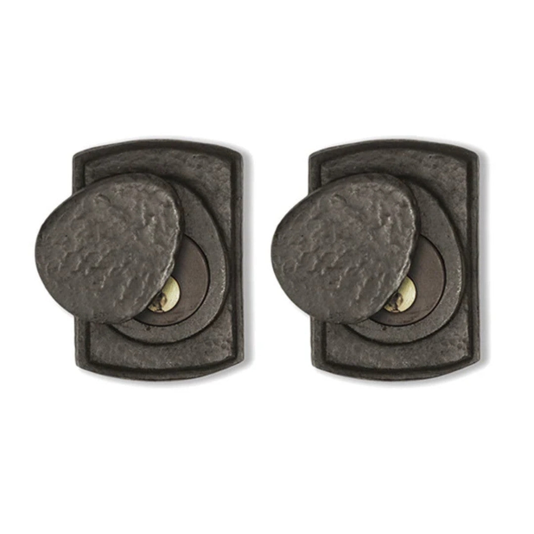 Solid Bronze Textured Arch Double Cylinder Deadbolt