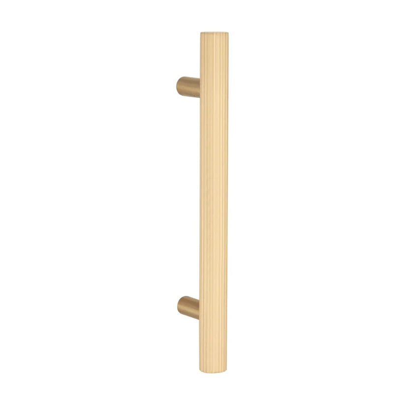 Straight knurling handle
